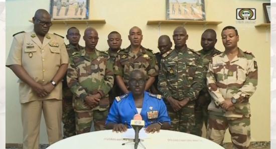 Military coup in Niger. President detained